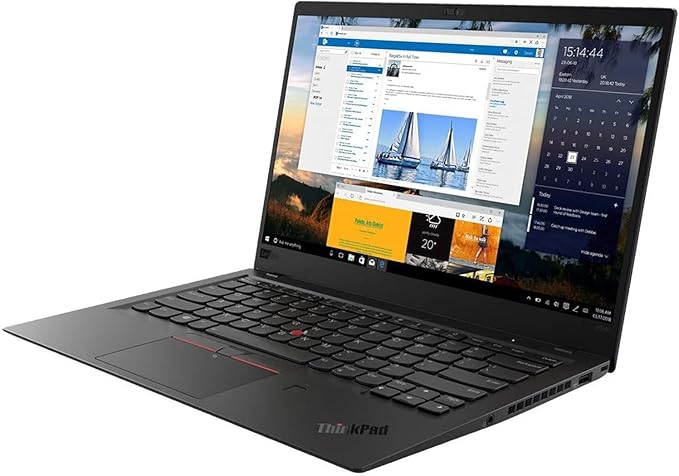 Lenovo ThinkPad X1 Carbon (5th Gen) 14-inch Laptop Computer, Intel Core i7-7600U 2.80GHz, 16GB RAM, 256GB SSD,