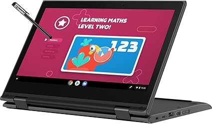 Lenovo 300e 11.6" 2-in-1 Touchscreen Chromebook (Intel N4020, 4GB RAM, 32GB Storage, S