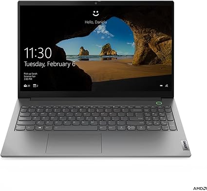 Lenovo ThinkBook 15 G3 ACL Laptop | 15.6" 1920x1080 FHD | Ryzen 5-5500U - 512GB SSD Hard Drive - 12GB RAM