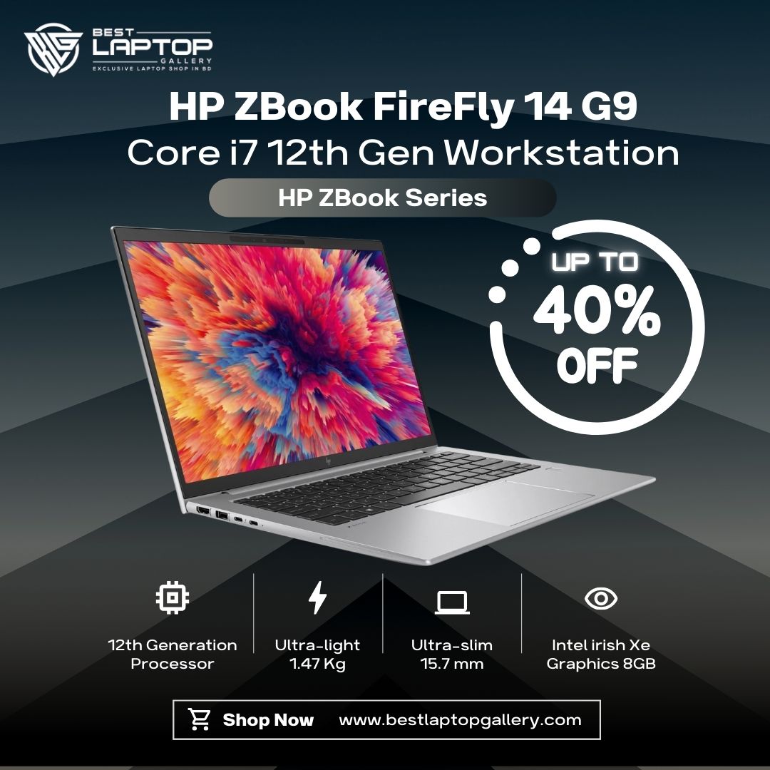 HP ZBook FireFly 14 G9 Core i7 12th Generation Workstation Laptop